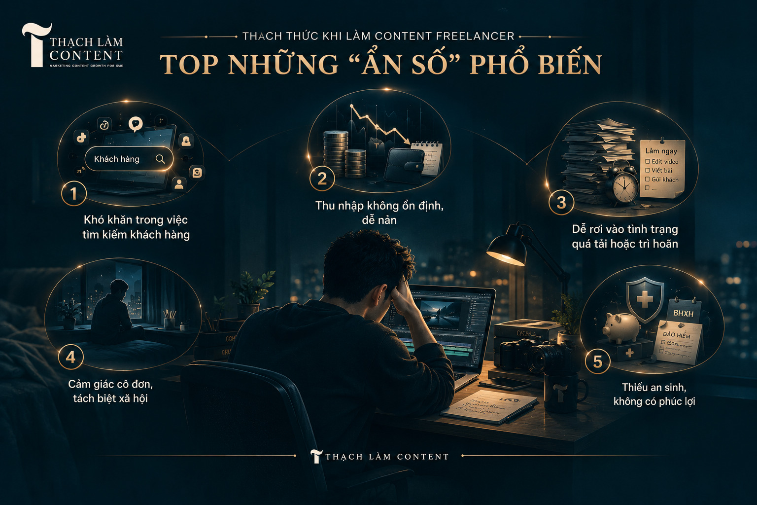 Thách thức khi làm content freelancer: Top những “ẩn số” phổ biến