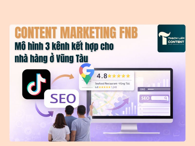 Mô hình 3 kênh kết hợp cho nhà hàng ở Vũng Tàu