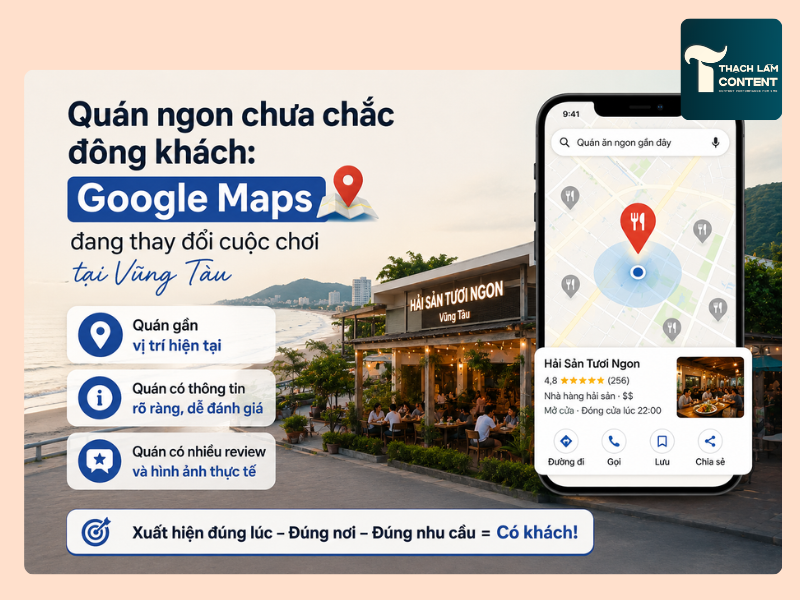 Quán ngon chưa chắc đã đông khách?