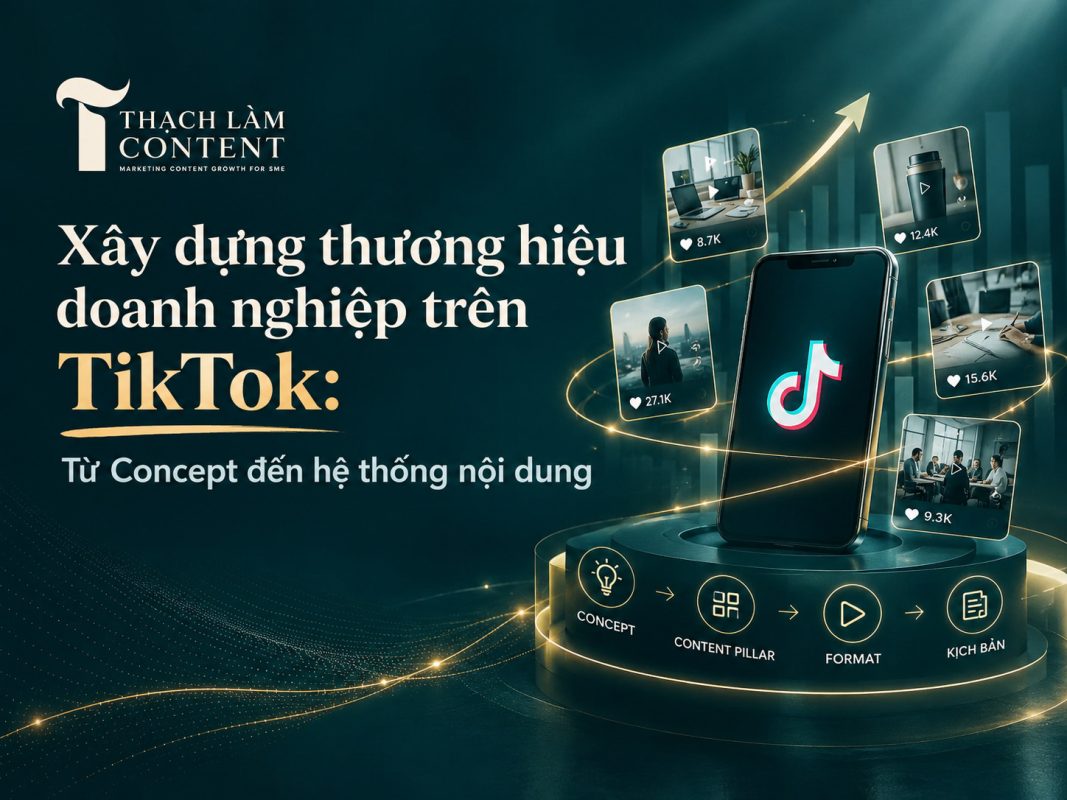 Xây dựng thương hiệu doanh nghiệp trên TikTok: Từ Concept đến hệ thống nội dung