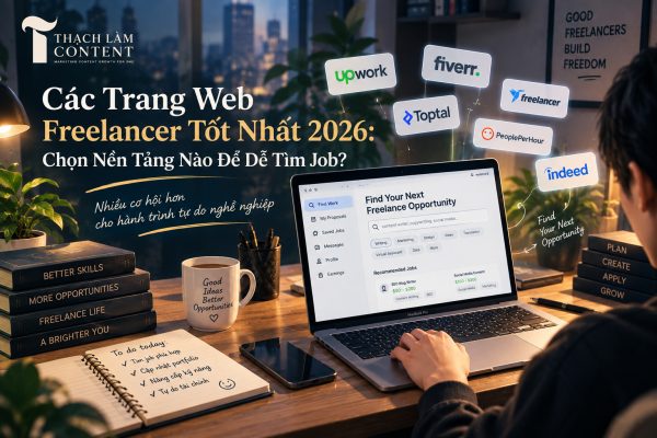 Các Trang Web Freelancer Tốt Nhất 2026: Chọn Nền Tảng Nào Để Dễ Tìm Job?