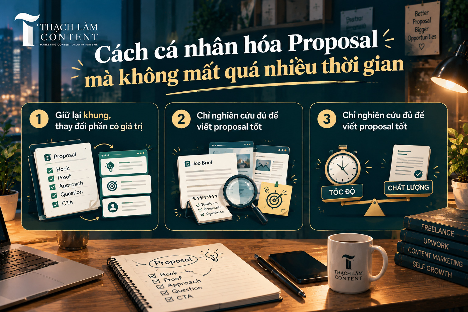 Cách cá nhân hóa proposal mà không mất quá nhiều thời gian