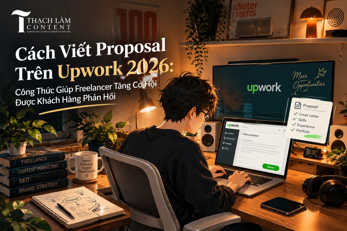 Cách Viết Proposal Trên Upwork 2026: Công Thức Giúp Freelancer Tăng Cơ Hội Được Khách Hàng Phản Hồi