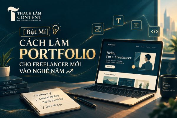 [Bật Mí] Cách Làm Portfolio Cho Freelancer Mới Vào Nghề