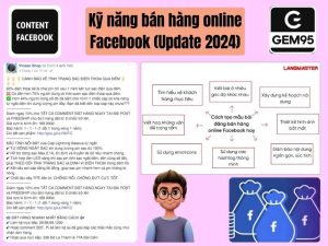Kỹ năng bán hàng online facebook 2024.