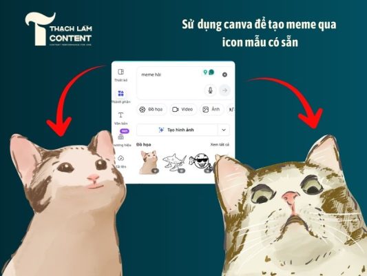 Hướng Dẫn Tạo Mẫu Content Meme Facebook | Thạch Làm Content