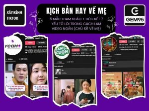 mẫu kịch bản video ngắn hay về mẹ