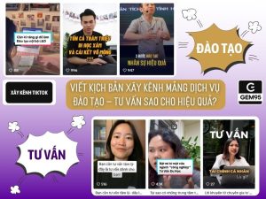 4 mãu kịch bản xây kênh TikTok ngành dịch vụ coaching - consultant.