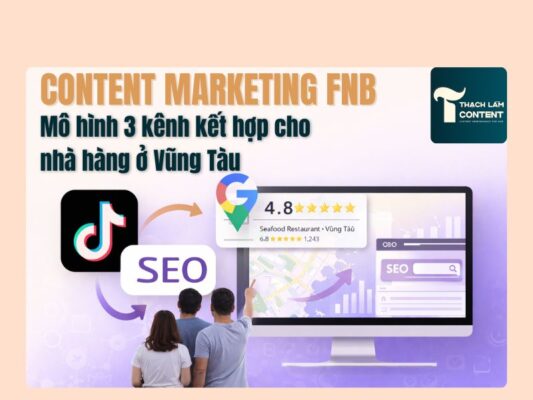 Mô hình 3 kênh kết hợp cho nhà hàng ở Vũng Tàu