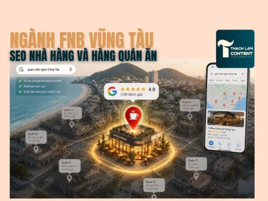 SEO nhà hàng và quán ăn khu Vũng Tàu