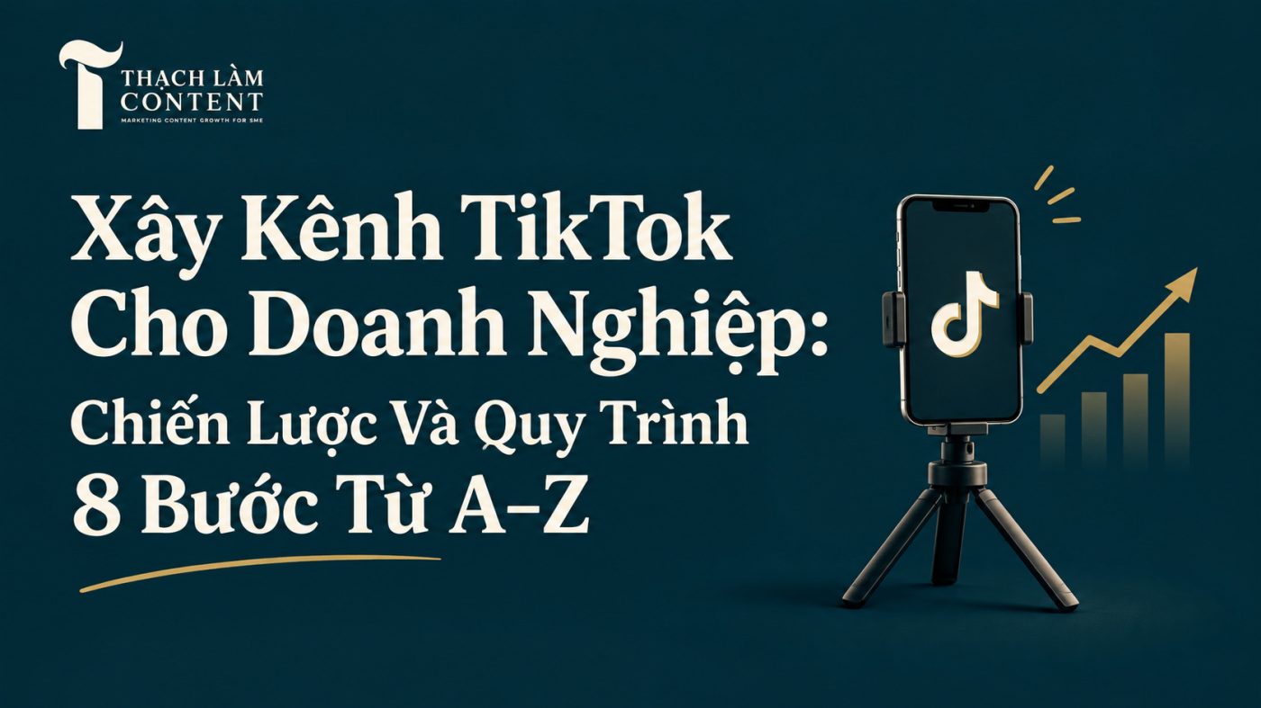 Xây Kênh TikTok Cho Doanh Nghiệp: Chiến Lược Và Quy Trình 8 Bước Từ A–Z