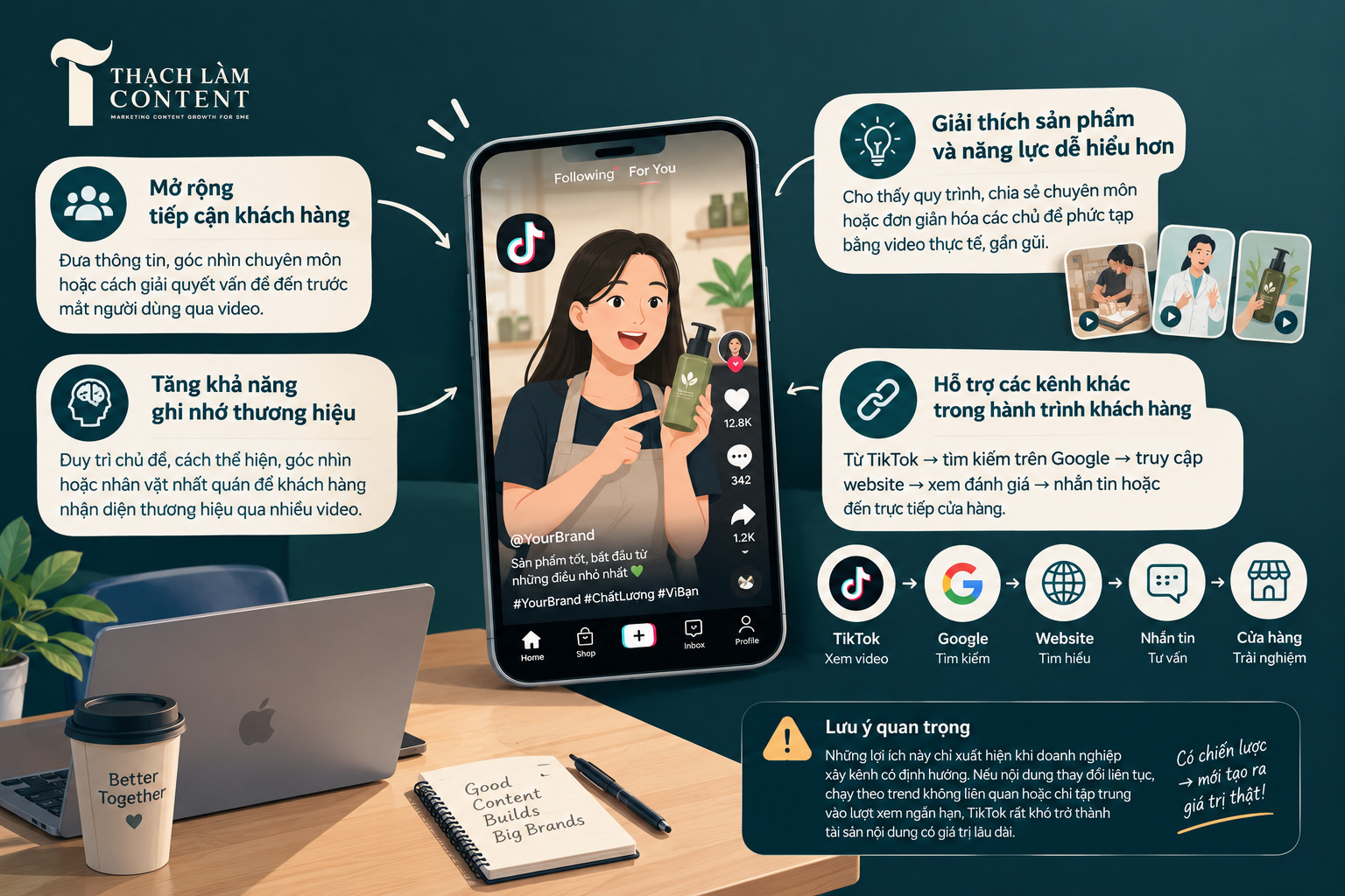 Vì sao doanh nghiệp nên xây kênh TikTok?